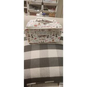 Taylor Swift Eras Tour Coated Canvas Make-Up  Toiletry Travel Bag